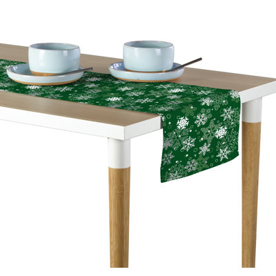 Sisler Geometric Christmas Table Runner