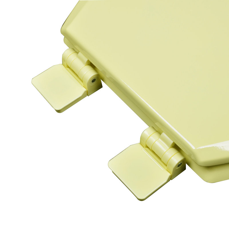 Round Toilet Seat and Lid, Citron Yellow