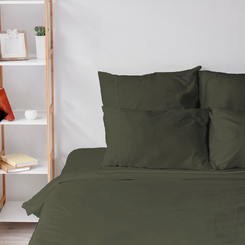 Premium Rayon From Bamboo Blend Sheet Set With Deep Pockets, Cooling and Breathable, Twin XL Sheet Set with 2 Pillowcases