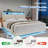 Sharwin LED Upholstered Bed Frame Floating Bed Frame With Storage Headboard-1696856491