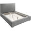 Lit plateforme tapissier en bois massif Crosby-67046589-67046592