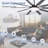 60 Inch Ceiling Fan With Light And Remote ,Indoor/Outdoor Large Fan With Remote , 10-Blade Fan For Patios