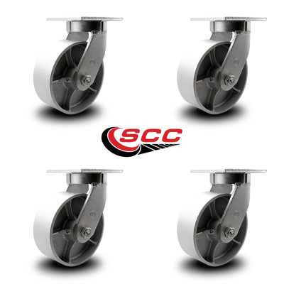 Extra Heavy Duty Semi Steel Cast Iron Caster