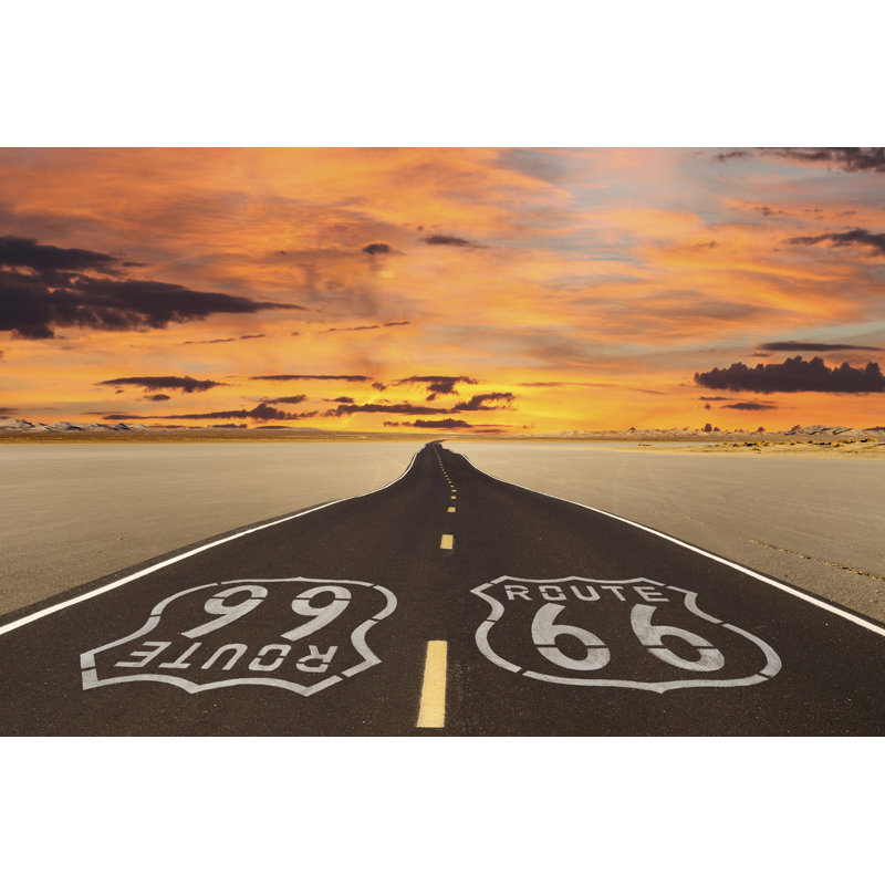 Dinca Route 66 romantique par Trekandshoot, H 8 po x l 12 po x P 1,25 po