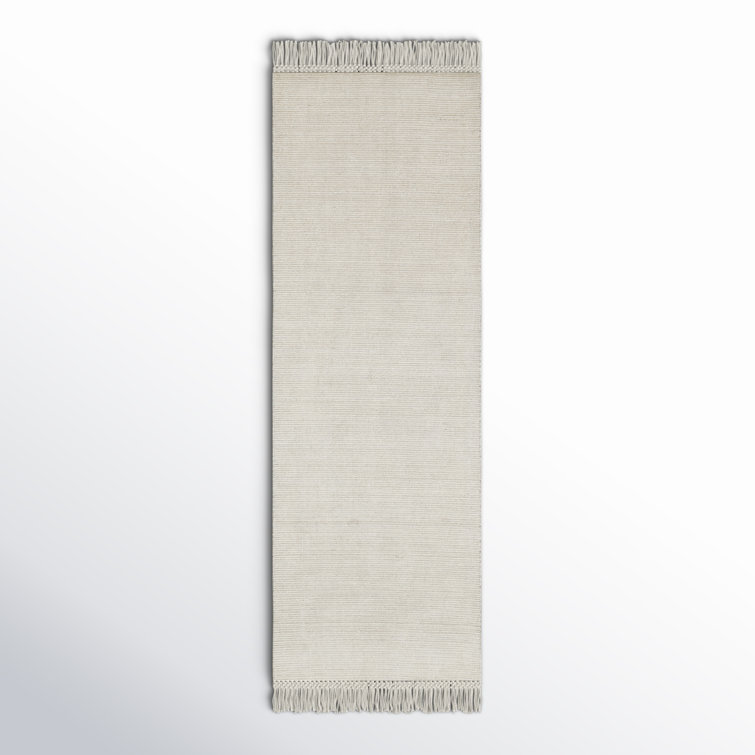 Kama Collection Hand Loomed - Solid White