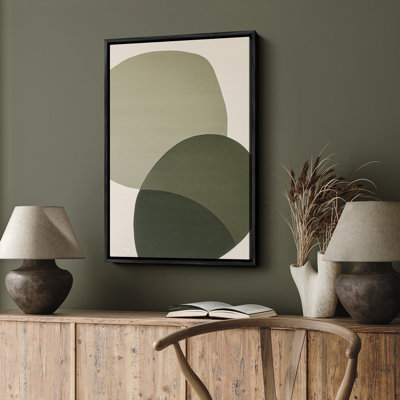 Framed Wall Art Abstract Vintage Antique Classic for Bedroom