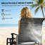 Fauteuil oscillant d'extérieur à haut dossier Garden-1654540080