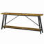 70,9 po. Canapé extra long derrière le canapé, console d'entrée industrielle-522787713