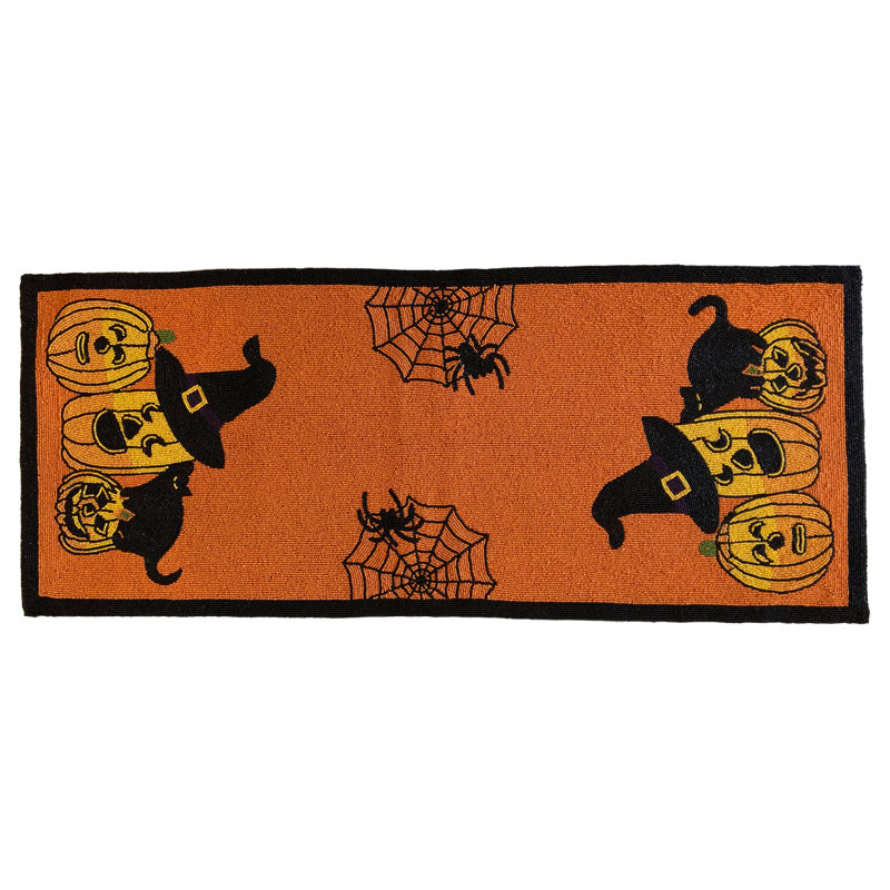Sippel Beaded Halloween Table Runner