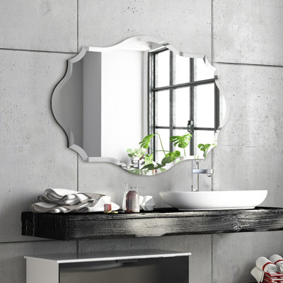 Brilliana Scalloped Wall Mirror