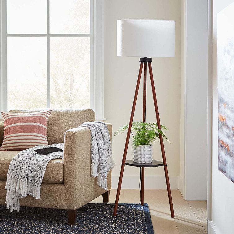 Asberry 61" LED Tripod Floor Lamp ( incomplete, Shade only)