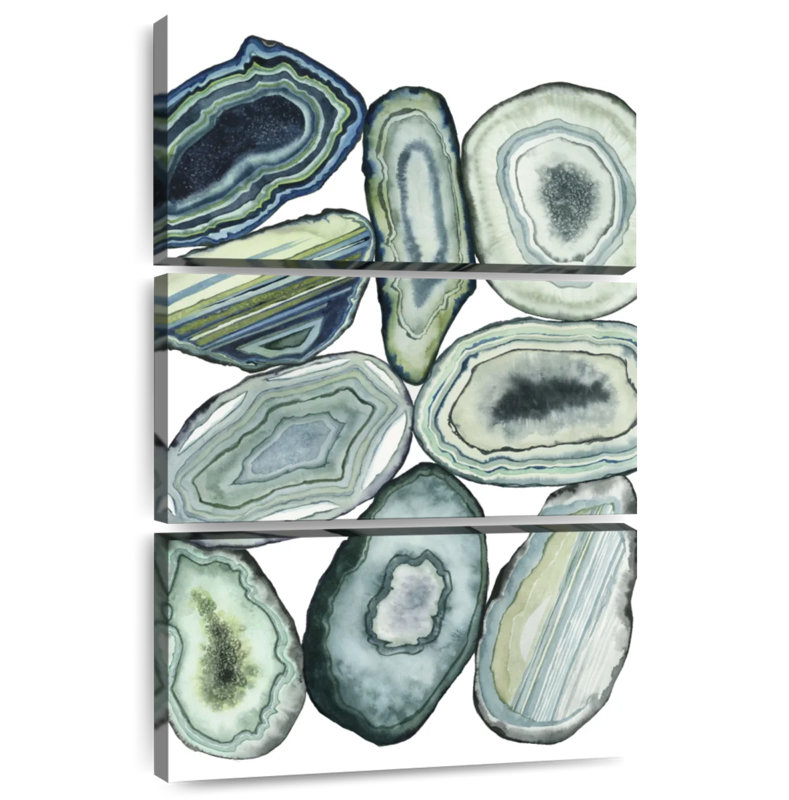 Agate empilée II, H 38 po x l 24 po