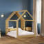 Uchi Montessori-Inspired House Twin Bed-778041023-777132526