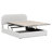Teddy Fleece Upholstered Platform Bed With Hydraulic Storage System-1543398113-1543398119