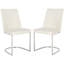 Chaise d'appoint chromée argentée Chromium-15477409