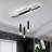 Muscato 3 - Light Black LED Kitchen Island Pendant-1578450698