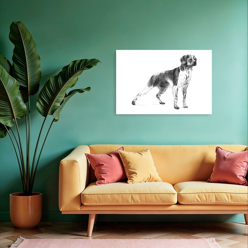 Reproduction d'art classique classique, H 24 po x l 36 po