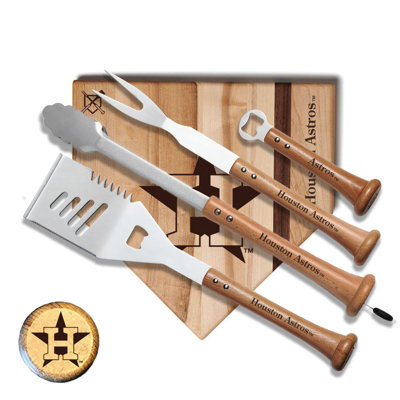 Stainless Steel Grilling Tool Set