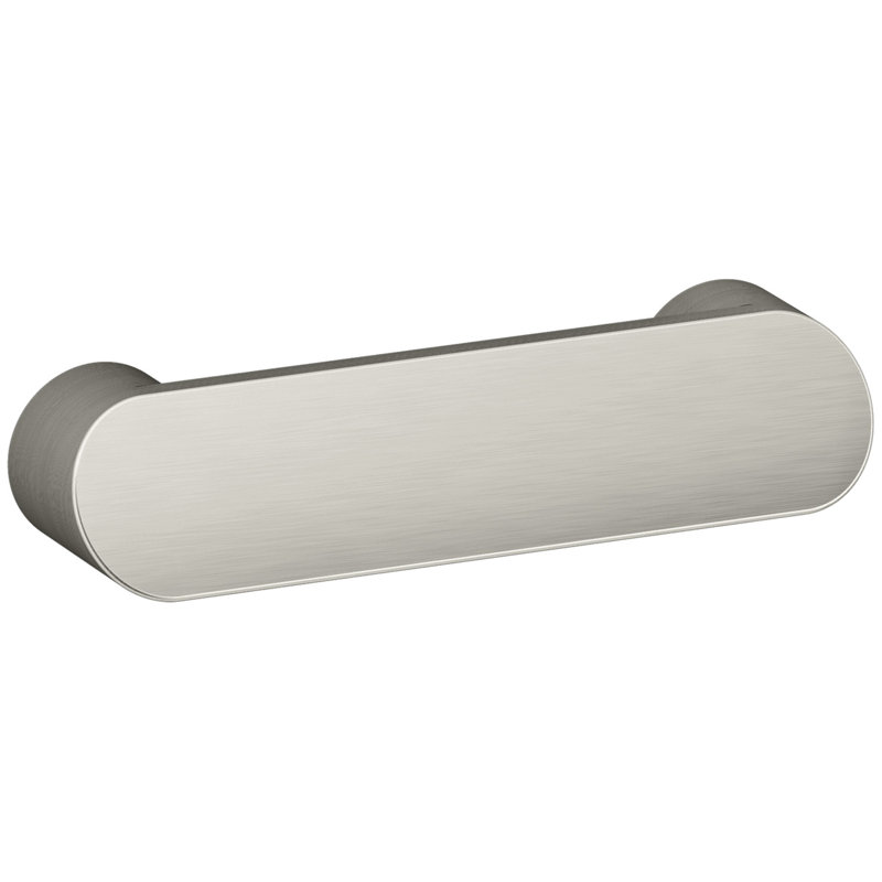 Poignée barre 3 po Toobi®, Nickel brossé éclatant