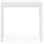 Console moderne, canapé Amy, blanc
