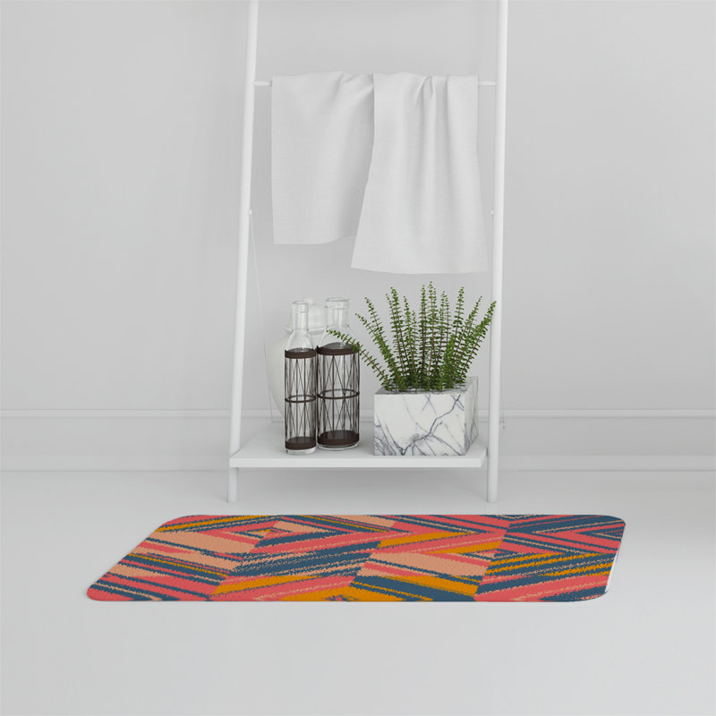 Haubrich Memory Foam Non-Slip Bath Mat