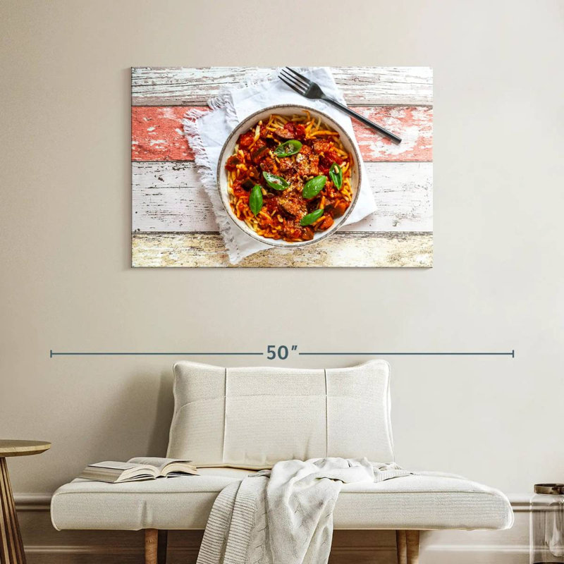 Yarlin Tomato Based Pasta, 26" H x 39" W