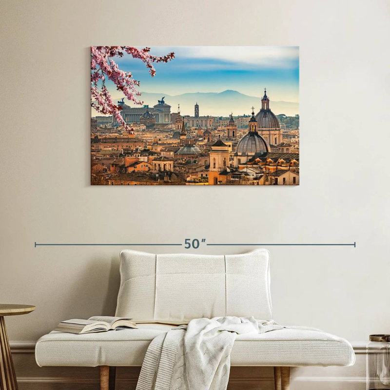 Ravi Rome, 26" H x 39" W