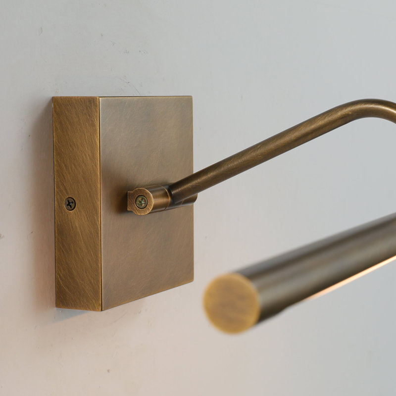 Brass Curved - Shadow Retro Wall Lamp