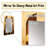 Geometric Walnut Essential Forms VII - Modern Unique Wall Mirror Decor, Gold Large Mirror, Printed Metal Art-1327449188