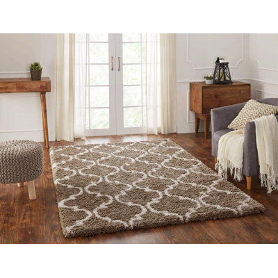 Tapis beige area Rilo