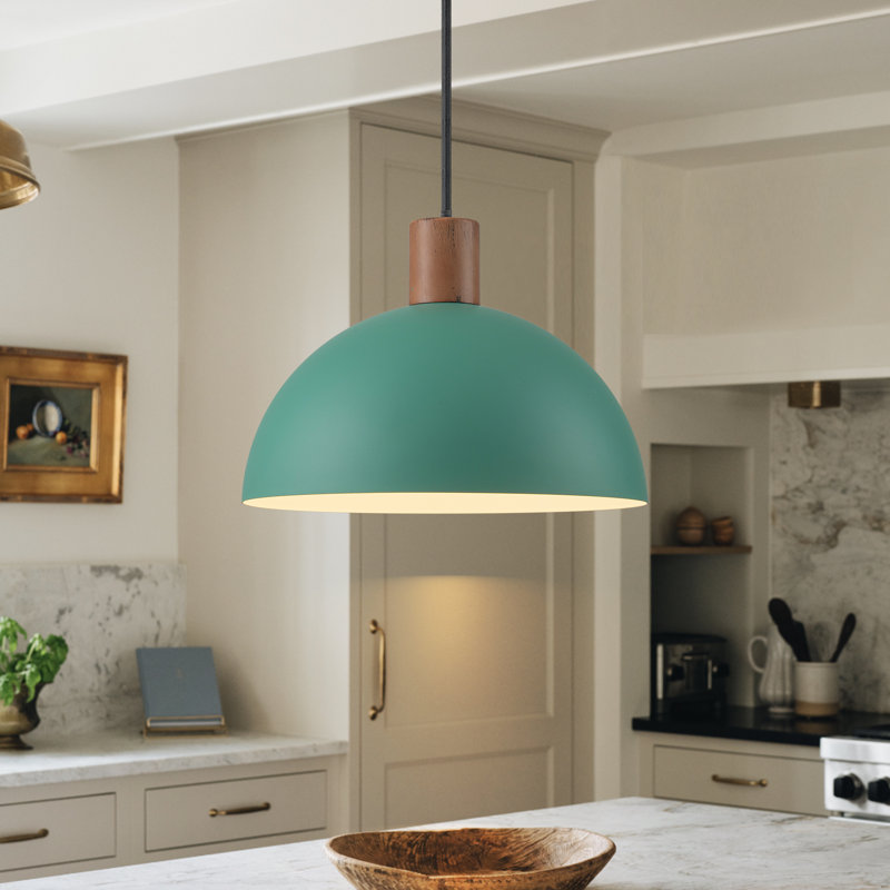 1 - Light Pendant, Sage Green