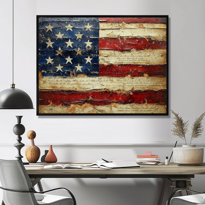 Kymar - Usa Patriotist Canvas Wall Art