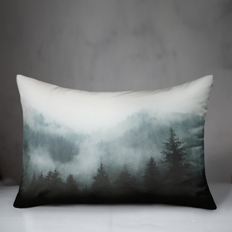  Foggy Rectangular Pillow Cover & Insert
