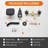 5 Inch Wall Mount Tub Shower System 2 Handle Shower Faucet Set Brass Shower Trim Kit With Rough-In Valve-120000594