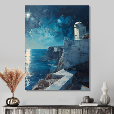 Bleu et blanc, bord de mer, étoile, sanctuaire, observatoire
