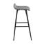 Tabouret de bar pivotant à hauteur fixe Camargo avec pieds fuselés en métal-819937206