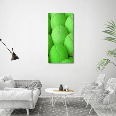 Tennis Balls - Wrapped Canvas Print