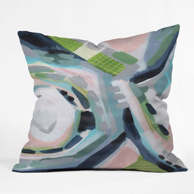 Coussin décoratif intérieur / extérieur Laura Fedorowicz, 16 po x 16 po