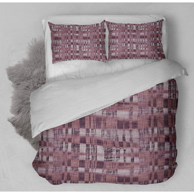 Polyester Box Stitch Geometric Shapes Comforter