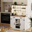 Buffet 39,37 po avec lumières DEL-98676775
