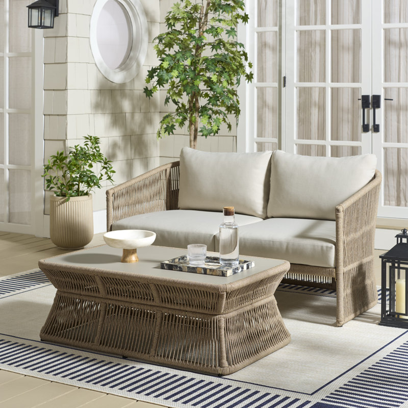 Kos Loveseat, Heather Tan