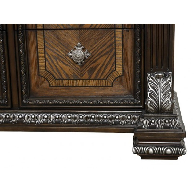 Commode 9 tiroirs Waldrews, Espresso