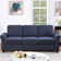 Alzenia 81.5" Flared Arm Sofa with Reversible Cushions