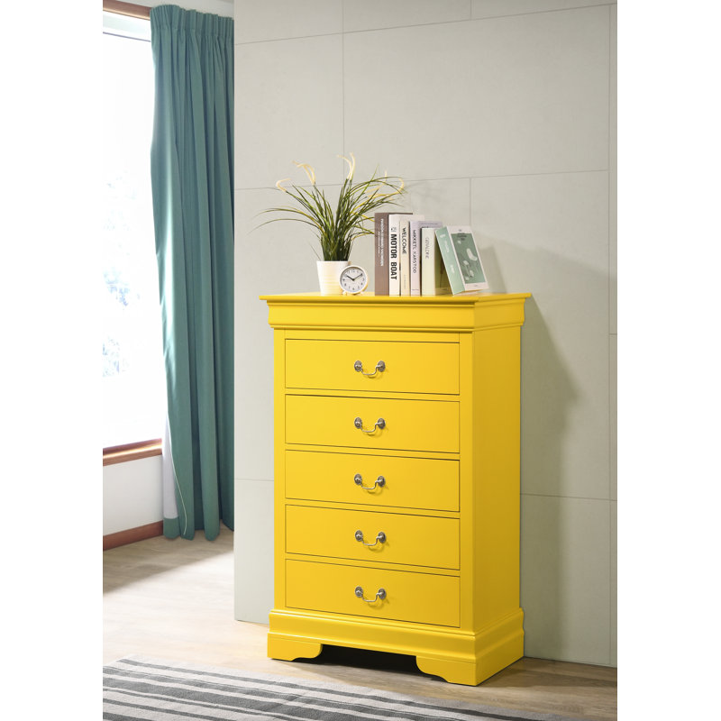 Commode Louisphillipe, Jaune