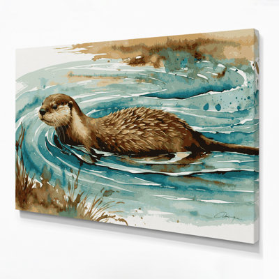 Art mural sur toile beige