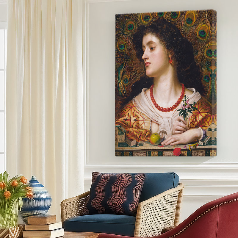 Vivien - toile tendue par Frederick Sandys, 40 po x 60 po
