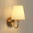 Lidia 1-Light Dimmable Metal Armed Sconce