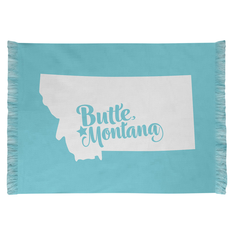Tapis bleu butte montana