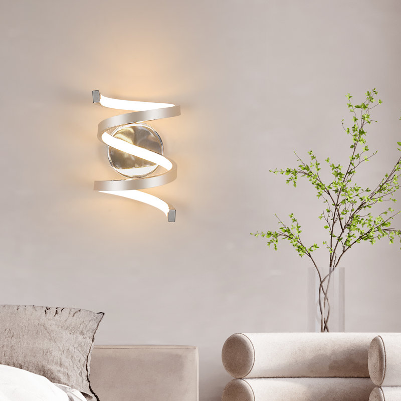 Spiral Warm Light Modern Wall Sconce