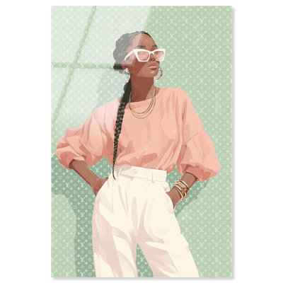 «Fresh and Mint Style», reproduction d'art à la mode par Art Remedy, prête à être suspendue, 20 x 30